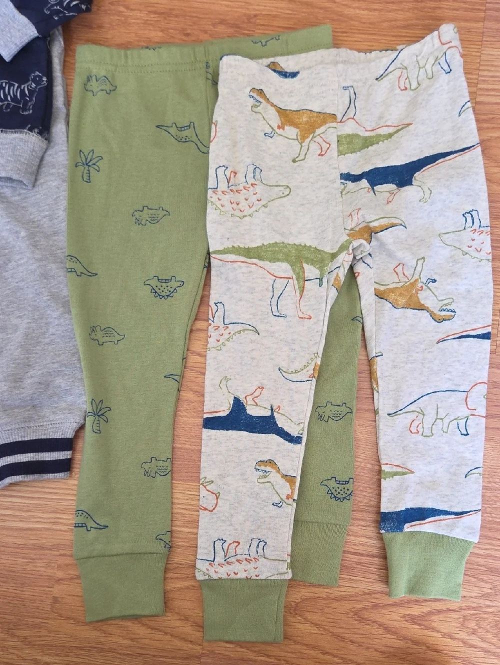 Carter's Boy 18M Bundle 5pcs Dinosaur Pajama Set Tiger Animal Navy Set NEW